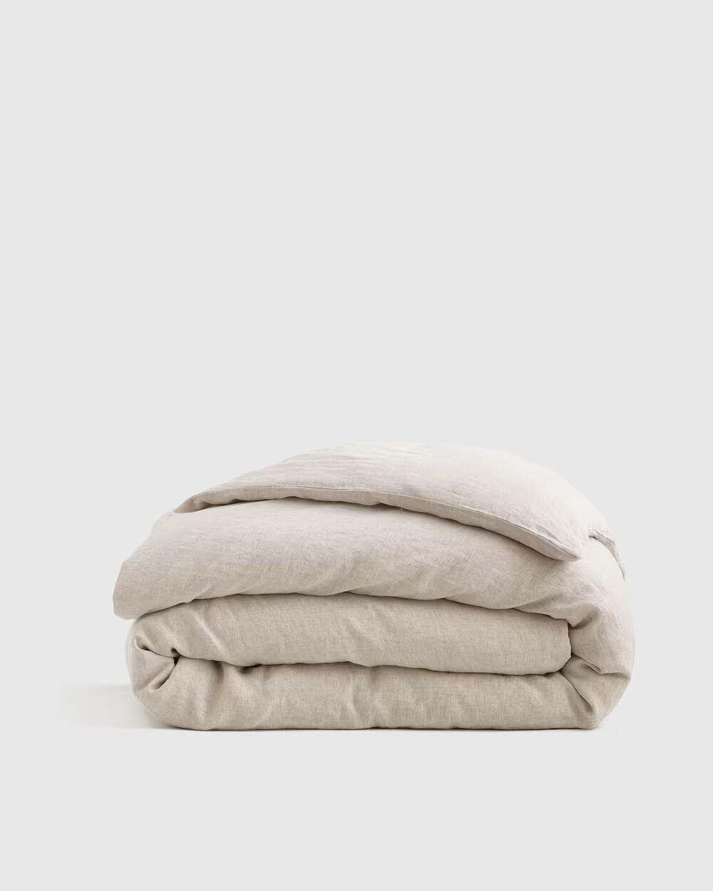 Quince European Linen Duvet Cover Full/Queen Sand NWOT
